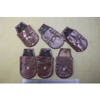 Чехлы для военных маслёнок СССР, одним лотом. Распродажа коллекции вещей. С РУБЛЯ! АУКЦИОН!