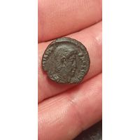 Юлиан II в роли Цезаря. AE Follis 355-360 н.э