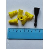 Соединительный зажим СИЗ желтый 2-11мм2, 6 штук с 1 рубля