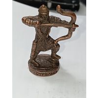 Солдатик из латуни или бронзы . Стрелец .