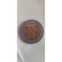 Чили 500 песос 2003