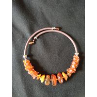 Чокеры янтарь