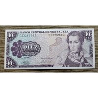 Werty71 Венесуэла 10 боливаров 1981 UNC банкнота