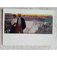 Велосипед. 1960. Рейтер. Албания. Разговор о будущем