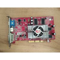 Видеокарта Gigabyte ATI Radeon R9200 128M DDR AGP VGA/TVo/DVI-I (gc-r9200-c3, rev 1.1)