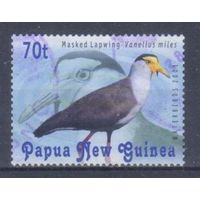 [824] Папуа-Новая Гвинея 2001. Фауна.Птицы. Гашеная марка.