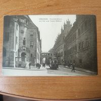 Открытка Нюрнберг - Терезиенштрассе.