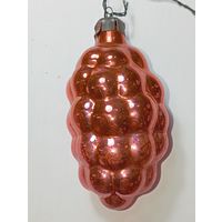 Ёлочная игрушка -  Виноград , СССР. С рубля