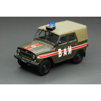 Модель автомобиля УАЗ-469 ВАИ 1:43 (Автомобиль на службе)
