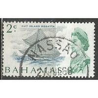 Багамы. Королева Елизавета II. Парусная регата. 1967г. Mi#258.