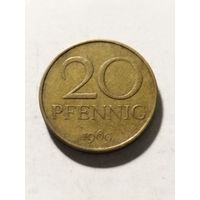 ГДР 20 пфенинг 1969