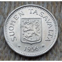 Финляндия 100 марок 1956 года, UNC. Серебро! Сторгуй за свою цену, предложи обмен!