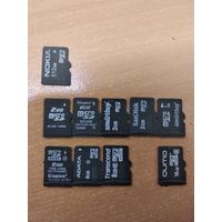 MicroSD карты - 10шт