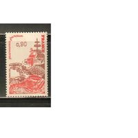 Франция-1980(Мих.2196) , **  ,   Гастрономия, Раки(одиночка)