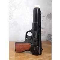 ШТОФ КЕРАМИЧЕСКИЙ В ФОРМЕ ПИСТОЛЕТА МАКАРОВА (ПМ). БЕЗ МЦ!!!