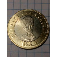 5 лир Турция 2023 год.