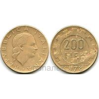 Италия 200 лир 1978