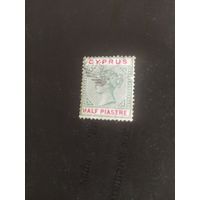 GB Колонии Кипр 1894 V Стандарт #26