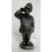 Чугунное литьё,  "Бравый солдат Швейк". СССР.