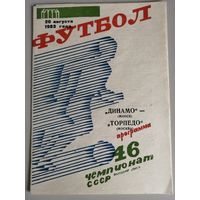 ДИНАМО Минск - ТОРПЕДО Москва 20.08.1983