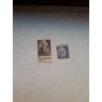 Марки США  (Лауреат Нобелевской премии по физике А Эйнштейн 1921)