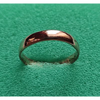 Медное обручальное кольцо XIXв.  Диаметр 17мм. лот ок-13