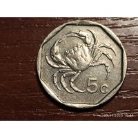 Мальта 5 центов 1995