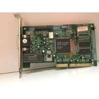 Видеокарта S3 Trio 3D 2X, Первая S3 на AGP - Лот N26