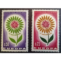 Франция. 1964г. Mi1490-91**. Еврпасепт.