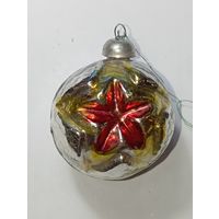 Ёлочная игрушка , Звезда  . СССР .