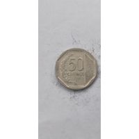 Перу 50 сентимос 2008