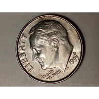 10 центов США 1995 D год