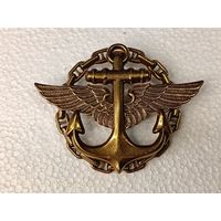 Царский знак За окончание Офицерских классов морской авиации РИА реплика
