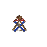 Царский полковой знак - Лейб-гвардии Измайловского ЕИВ полка реплика