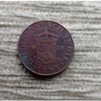 Werty71 Нидерландская Индия 1 цент 1929 Голландская