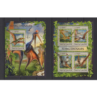 Сьерра-Леоне 2016** Летающие динозавры
