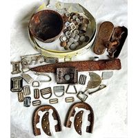 С РУБЛЯ ЛОТ НЕМЕЦКОЙ ФУРНИТУРЫ И НЕ ТОЛЬКО WWII