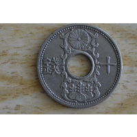 Япония 10 сенов 1935 с 1 руб