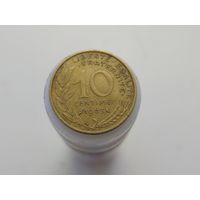 10 сантимов Франция 1963 года  лот 44