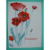 Дерягин Г., Поздравляю! 1963, подписана.