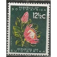 Южная Африка(Республика). Цветы. Протея артишоковая. 1961г. Mi#296.