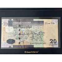Ливия. 20 динаров 2009 г., P-74. UNC