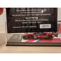 Tarmac Works 1/64 Ferrari 488 GTE Le Mans 2019