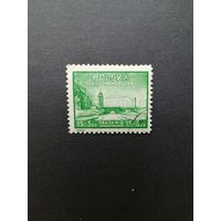 Польша 1948 Марка "Реконструкция и восстановление Варшавы" (гашение с клеем без наклейки) Mi.502 каталог 0.50 евро