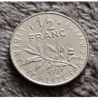 1/2 франка 1997 Франция