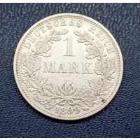 Германия 1 марка 1899г