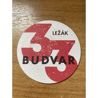 Подставка под пиво Budweiser Budvar No 4