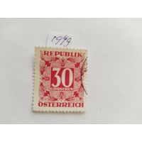 Австрия  1949  (доплата)