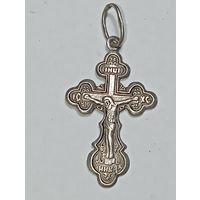 Крестик серебро  925 проба .