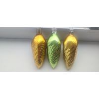 Новогодние игрушки "Шишка" СССР